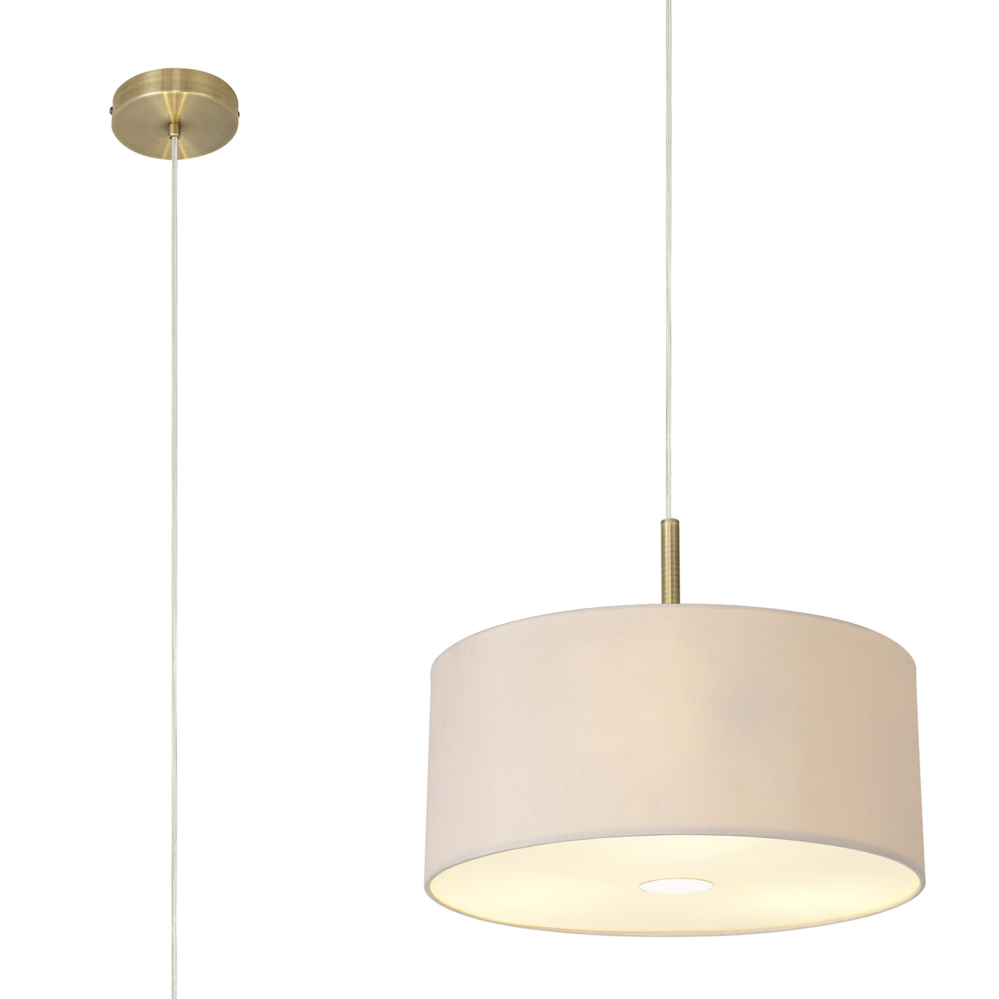 Dk Baymont Ab Nu Deco Baymont Cm Semi Flush Light Antique Brass